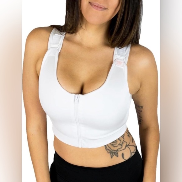 NWT Post Surgical Comfort Compression
Sports Bra: White Dragonfly - Picture 1 of 5